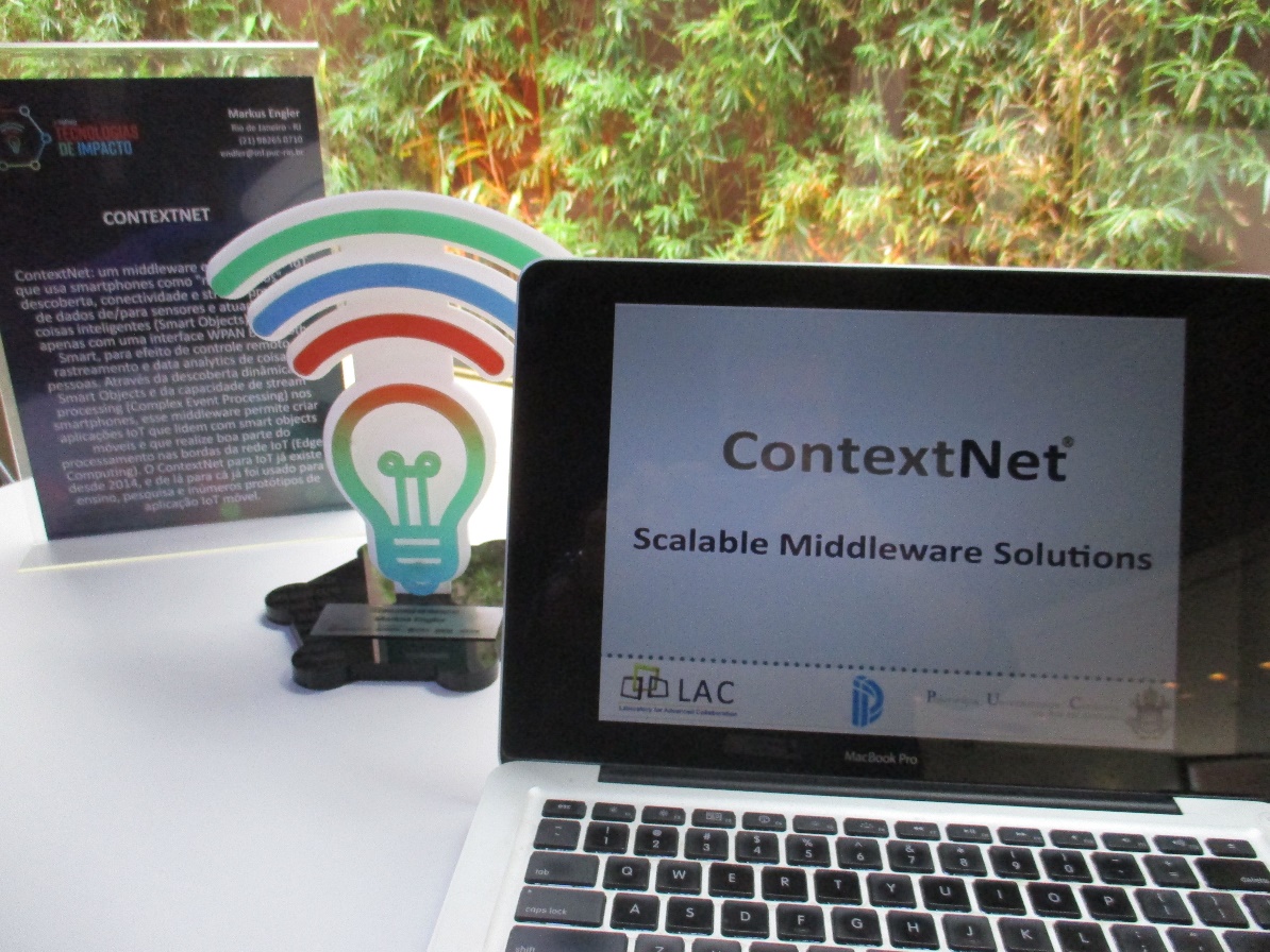  ContextNet: middleware vencedor 